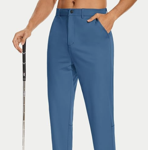 Men's Stretch Golf Joggers – - Image 2