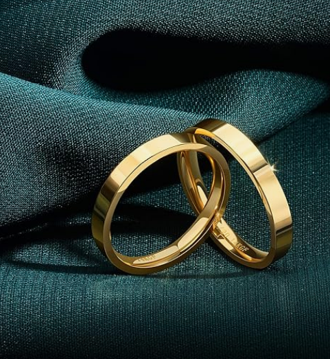 3mm 14K Gold Filled Dainty Rings - Image 3