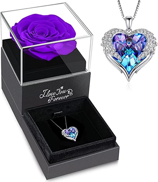 Necklaces for Women, Anniversary Birthday Gifts for Wife, Mom