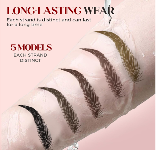 Microblading Eyebrow Pen, 2026 New 4-Tip 3D Eyebrow Pencil - Image 2